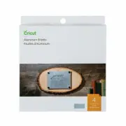 Cricut Aluminum Sheets 4x4 for Engraving with Maker Machine