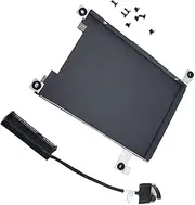 Peidesi HDD Cable Connector 78RF8 + Caddy 0ND8N9 Compatible for Dell Latitude 15 5510 5511 5500 5501 5502 5505 Precision 15 3540 3541 Frame Bracket Hard Drive