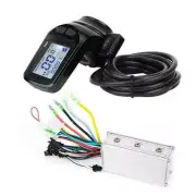36V 350W Electric Bike Scooter Brushless Motor Controller and LCD Display Panel