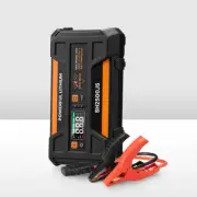 San Hima 12V Jump Starter With Air Compressor 2500A Portable Power Bank Pack