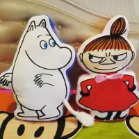 在飛比找蝦皮購物優惠-日本限定 嚕嚕米 姆明 MOOMIN  造型 絨毛 抱枕 靠