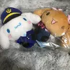Station Staff Cinnamoroll and Purser Mocha Plush Toy Set Japan New
