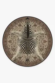 245' Round | Machine Washable Runner Rug | Kid & Pet Friendly | Indoor Rug | Iris Apfel On Safari Hazel Tufted Rug | Ruggable