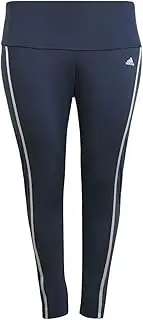 [adidas] Designed 2 Move AEROREADY Dance 7/8 Tights (Plus Size) Women's, Blue, Size 3X