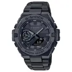 CASIO卡西歐 G-SHOCK純粹黑色雙顯錶/GST-B500BD-1A