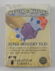 Wealth of Nations Official Expansion: Super Industry Tiles NEW SEALED 2010