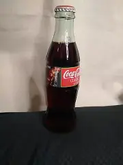 1996 Coca Cola Christmas 8 Oz Classic Commemorative Soda Bottle! Collectable