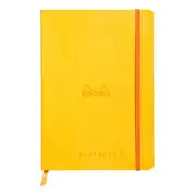 Rhodia Goal Book Yellow 5.75X8.25 Dot Grid