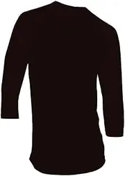 [Hat and Beyond] Mens Raglan 3/4 Sleeves T Shirts Slim Fit Plain Baseball Jersey