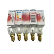 5x Technika Oven Lamp Light Bulb Globe|Suits: Technika B50STWP/1