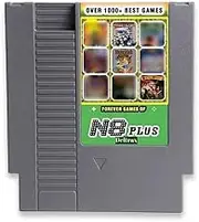 Deltrax Super Cartridge N8 Plus 1000 in 1 Multi Game Cartridge for NES 8 Bit video Game Consoles