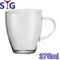 在飛比找PChome24h購物優惠-SYG玻璃耐熱咖啡杯花茶杯馬克杯375cc