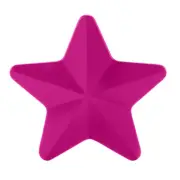 Replacement Star Xmas Tree Ornament for Little People Barbie Advent Calendar
