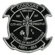 Official HMH-464 Condors 40th Anniversary Patch