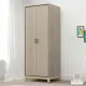 【Hampton 漢汀堡】史瓦羅2.5尺雙門衣櫃(一般地區免運費/衣櫥/衣櫃)