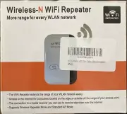 Wireless-N Range Extender WiFi Repeater 300Mbps 2.4GHz WLAN Network