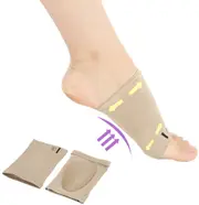 Silicone Foot Arch Support Compression PU Soft Comfort Elastic Arch Breathable