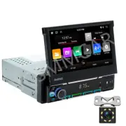 1 Din Car Stereo Radio GPS Navigation Bluetooth Player For CarPlay Android Auto (for: Honda)