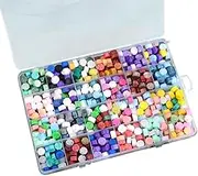Wax Melts for Stamp Seals - Bottle Sealing Wax - Colorful Letter Sealing Wax, Creative Bottle Sealing Wax 24 Mixed Color for Making Wax Seals