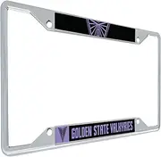 Desert Cactus Golden State Valkyries License Plate Frame WNBA Car Tag Holder for Front or Back of Car Sigma (Up Close Frame)