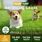 Prime Turf Artificial Synthetic Grass Fake Lawn 10-60SQM Turf Plastic 20mm