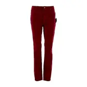 Articles of Society Red Velvet Perren Hilary High Rise Pants Size 32 NWT