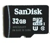 SanDisk Micro SD Card 32GB TF Class 10 for Smartphones Tablets