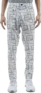 St ANDREWS(セントアンドリュース) 042-4131553 Men's Long Pants (Random Logo Pattern, Stretch) / Golf, 030_White, LL