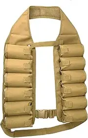 [outret] Beer Drinking Vest | Beer and Soda Outdoor Vest,Reusable Drinking Vest Beverage Holder Vest with 12 Pocket for Climbing, Hiking, Mountaineering, Travel, Camping
