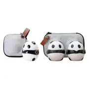 Tea Set Kungfu Lightweight Porcelain Cute Panda Mini for Office Hotel Party