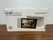 Lenovo 8" Smart Display with Google Assistant - Grey SD-8501F New Sealed