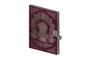 House Of The Dragon Iron Throne A5 Lockable Notebook (Red) (One Size)