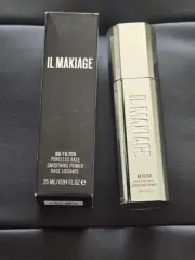 Il Makiage Primer No Filter Poreless Base Smoothing Primer 0.84 Fl.oz New BNWB