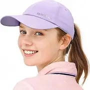 [Sukeen] Kids Sun Hats for Girls Boys Quick Drying Baseball Cap Lightweight Sun Protection Hat for Outdoor Activity