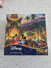 JIGSAW PUZZLE - DISNEY - THOMAS KINKADE MICKEY & MINNIE HOLLYWOOD NEW SEALED