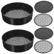 3 Sets Soil Sieve Dirt Screens for Potted Plants Sifter Gardening