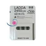 【IKEA】2450電池LADDA 3號電池AA, 充電電池, 1.2V-新品．限量搶購電池 ↘下殺↘