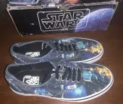 VANS Star Wars Size 10 Authentic A New Hope Movie Poster