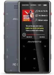 AKAMATE FX100 Reddot 24 MP3 Player & Recording, 2.4" Screen, Built-in Speaker