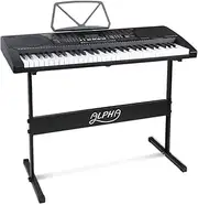 [Alpha] 61 Keys Lighted Electronic Keyboard