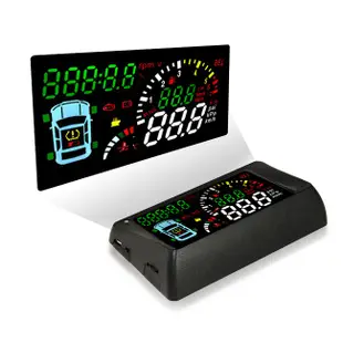 TSA S500-T 汽車專用多功能 HUD OBDII 抬頭顯示器【禾笙科技】