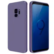 MCC For Samsung Galaxy S9 Soft Liquid Silicone Shockproof Case Cover G960 [Dark Purple]