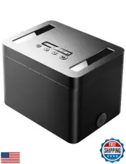 Vaydeer Metal Timed Lock Box, Phone Lockbox with Timer, Time Locking Safe, Se