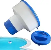 Spa Pill Dispenser - 7" Pool Tablet Holder Pull Ring | Floating Dispenser for Chlorine/ | Heavy Duty Hot Tub & Swimming Pool Maintenance Accessories