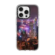 iPhone 16 Pro Clear Case MagSafe Compatible Shining City by Timmy Lo