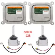 2x Xenon Ballast & HID D3S Bulbs Control Module Computer For 10-19 Ford Mustang (for: Ford)