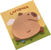 Capybara Sticky Notes - Capybara Cartoon Sticky Notepads, Sticky Notes & Notepads for Quick Reminders | Illuminated Erasable Notepad, Multipurpose Memo Pages