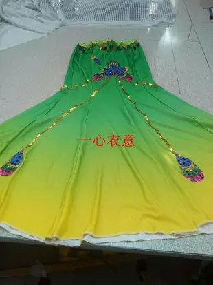 傣族演出服新款2016吉祥孔雀舞蹈服裝少數民族演出服舞臺表演服裝