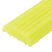 30pcs Mini Hot Glue Gun Sticks 4" x 0.28" for Glue Gun, Glitter Yellow