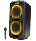 Dolphin SP-2100RBT Dual 10" Portable Karaoke Speaker System w/ Microphone